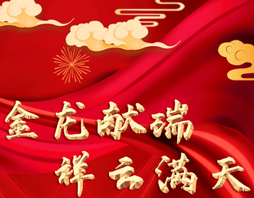 值此新春佳节之际，沈阳网站制作公司祝全国战友们金龙献瑞、祥云满天！